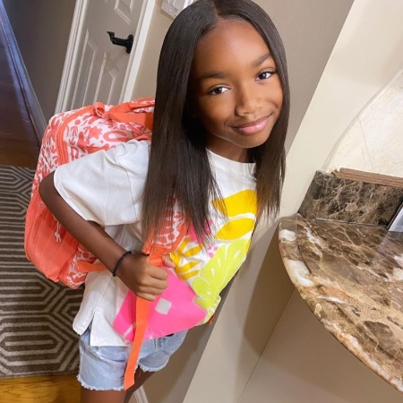 Bria Epps's daughter Skylar Epps is a school-going kid.